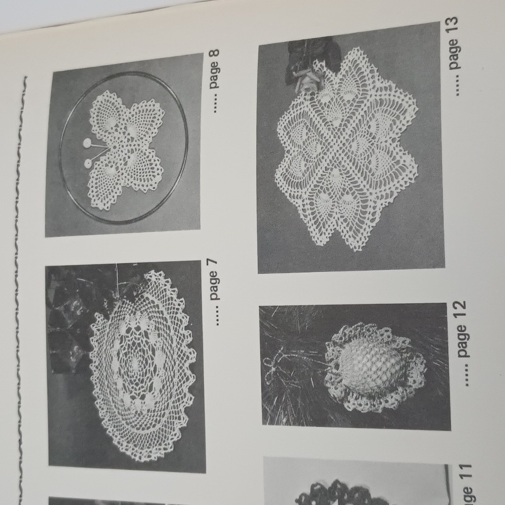 2/$15 Pineapple Crochet Favorites Book 1021 American School Of Needlework ©1982 - Picture 3 of 8